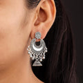 Vintage Oxidised Jhumka for Women - Ratnaasya